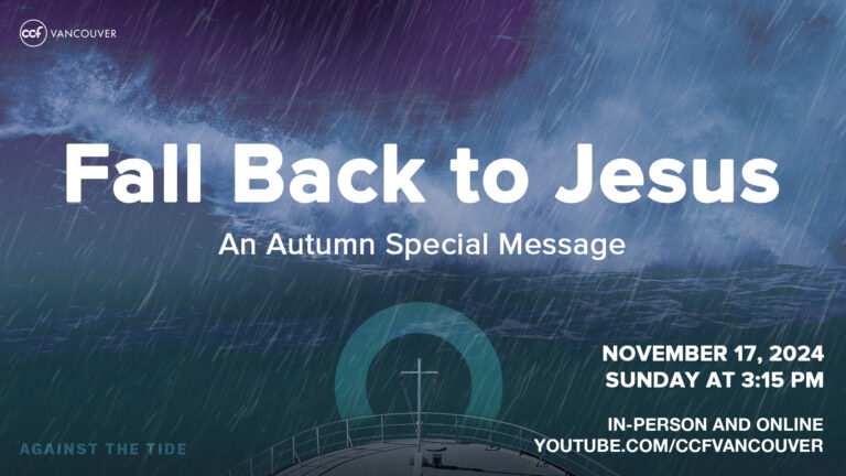 Fall Back to Jesus