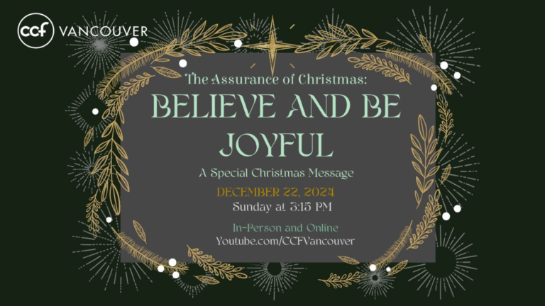 Believe and Be Joyful