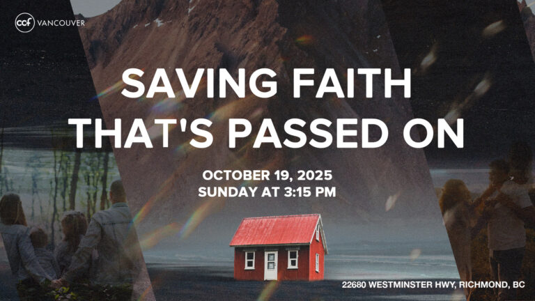 Saving Faith that’s Passed On