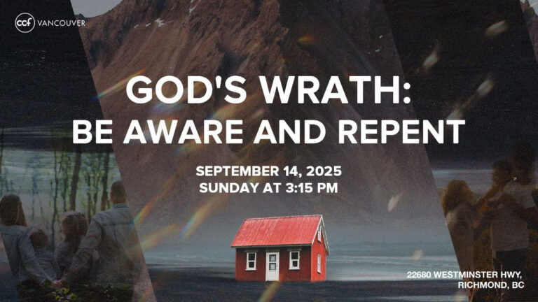 God’s Wrath: Be Aware and Repent