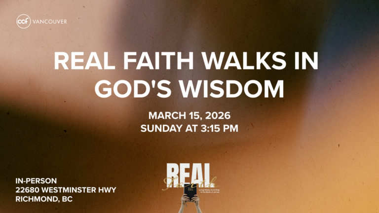 Real Faith Walks in God’s Wisdom