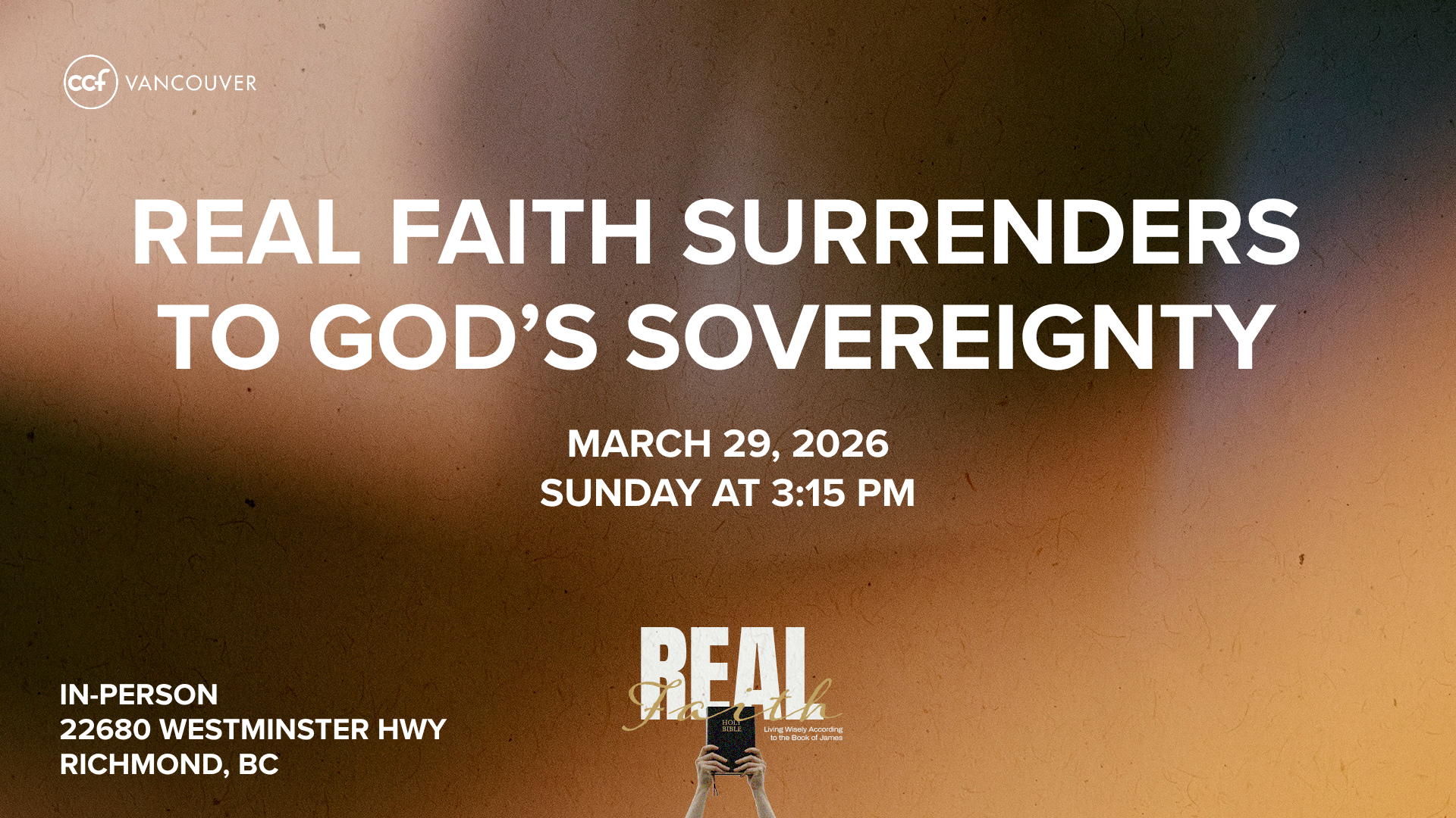 Real Faith Surrenders to God’s Sovereignty