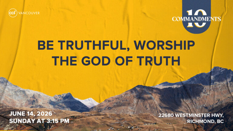 Be Truthful: Worship the God of Truth