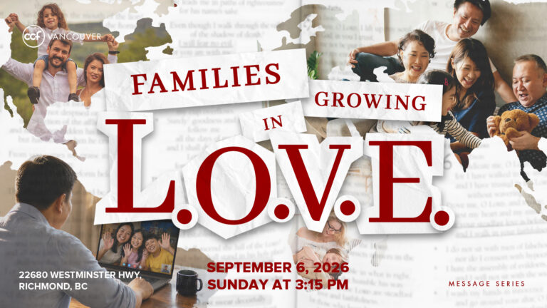 Love God. Love Family. Love Others